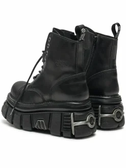 Anfibi M-NEWMILI083-S37 Nero