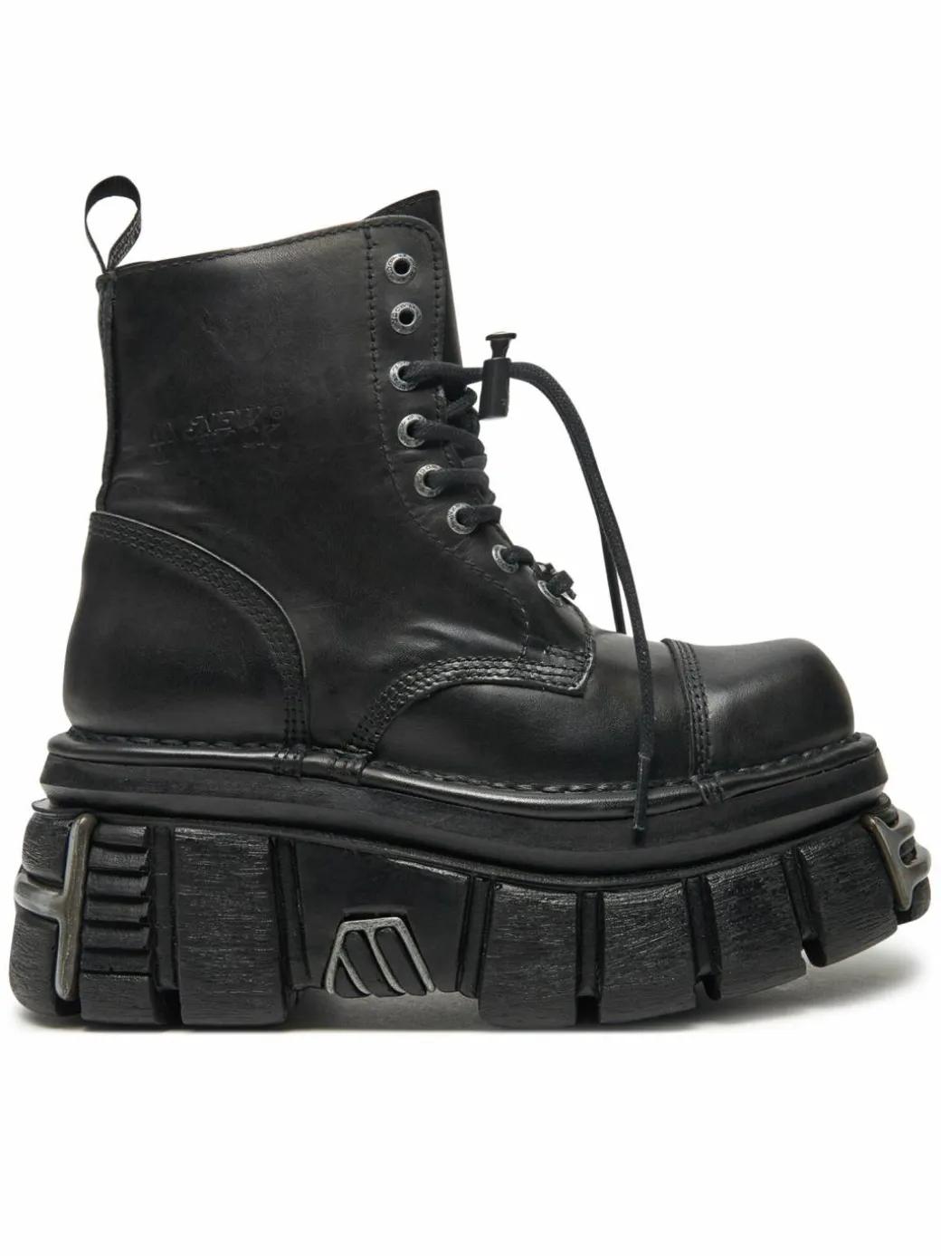 Anfibi M-NEWMILI083-S37 Nero