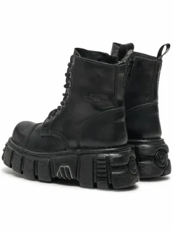 Anfibi M-NEWMILI083-S39 Nero
