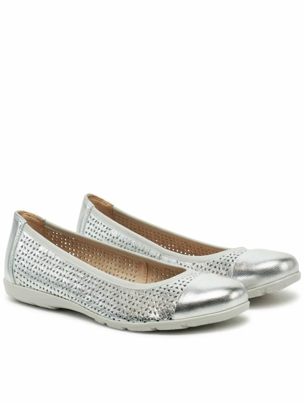 Ballerine 9-22151-42 Argento