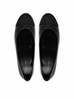 Ballerine Cap-Toe Pave Ballet 166214 Nero