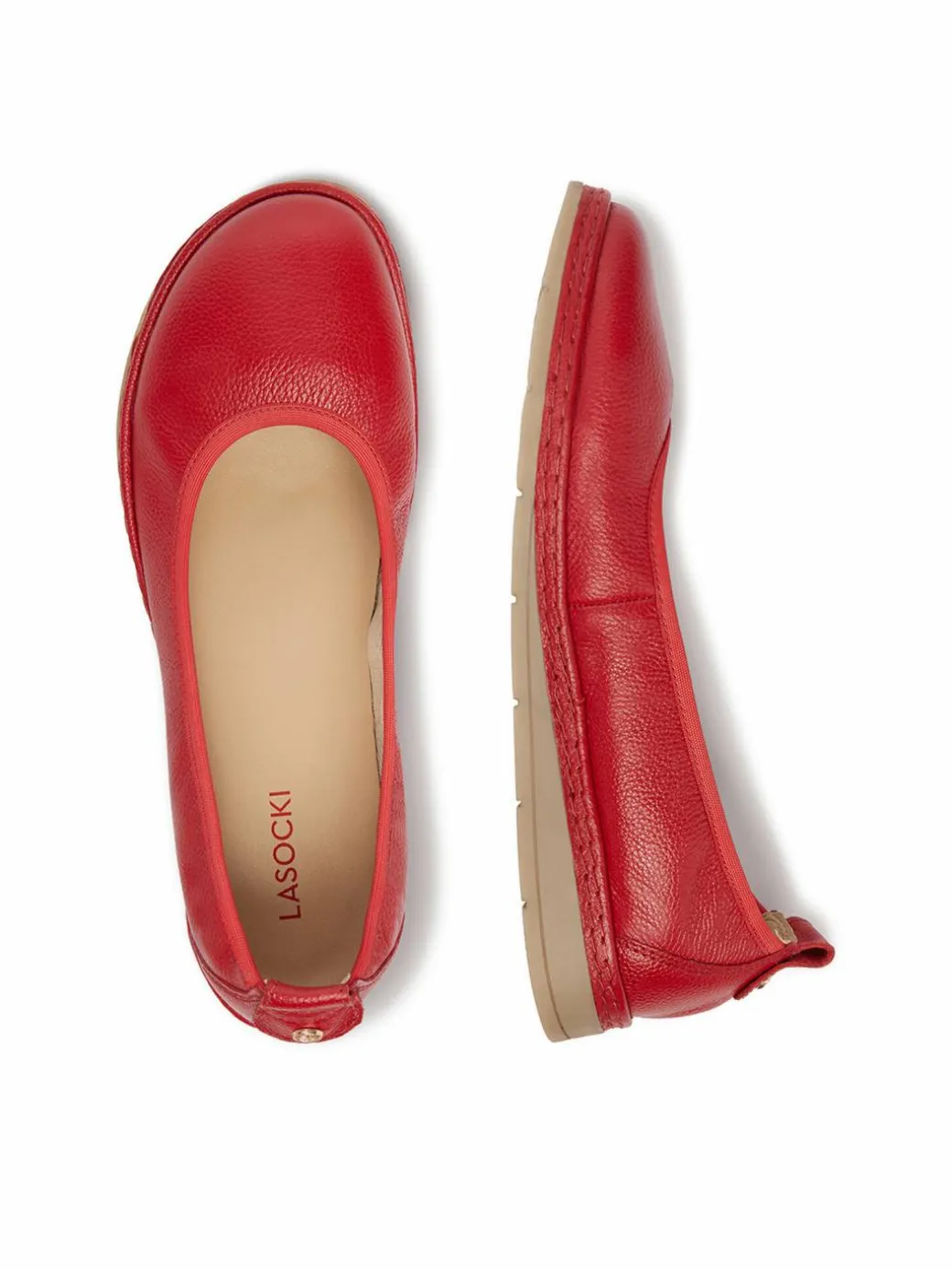 Ballerine CEO-WI23-LYLA-01 Rosso