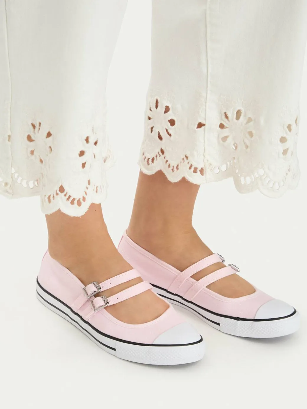 Ballerine Chuck Taylor All Star Dainty Mary Jane A11856C Rosa