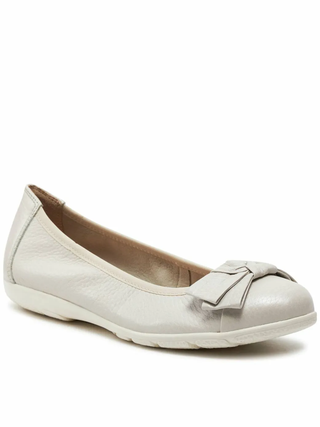 Ballerine 9-22153-42 Écru