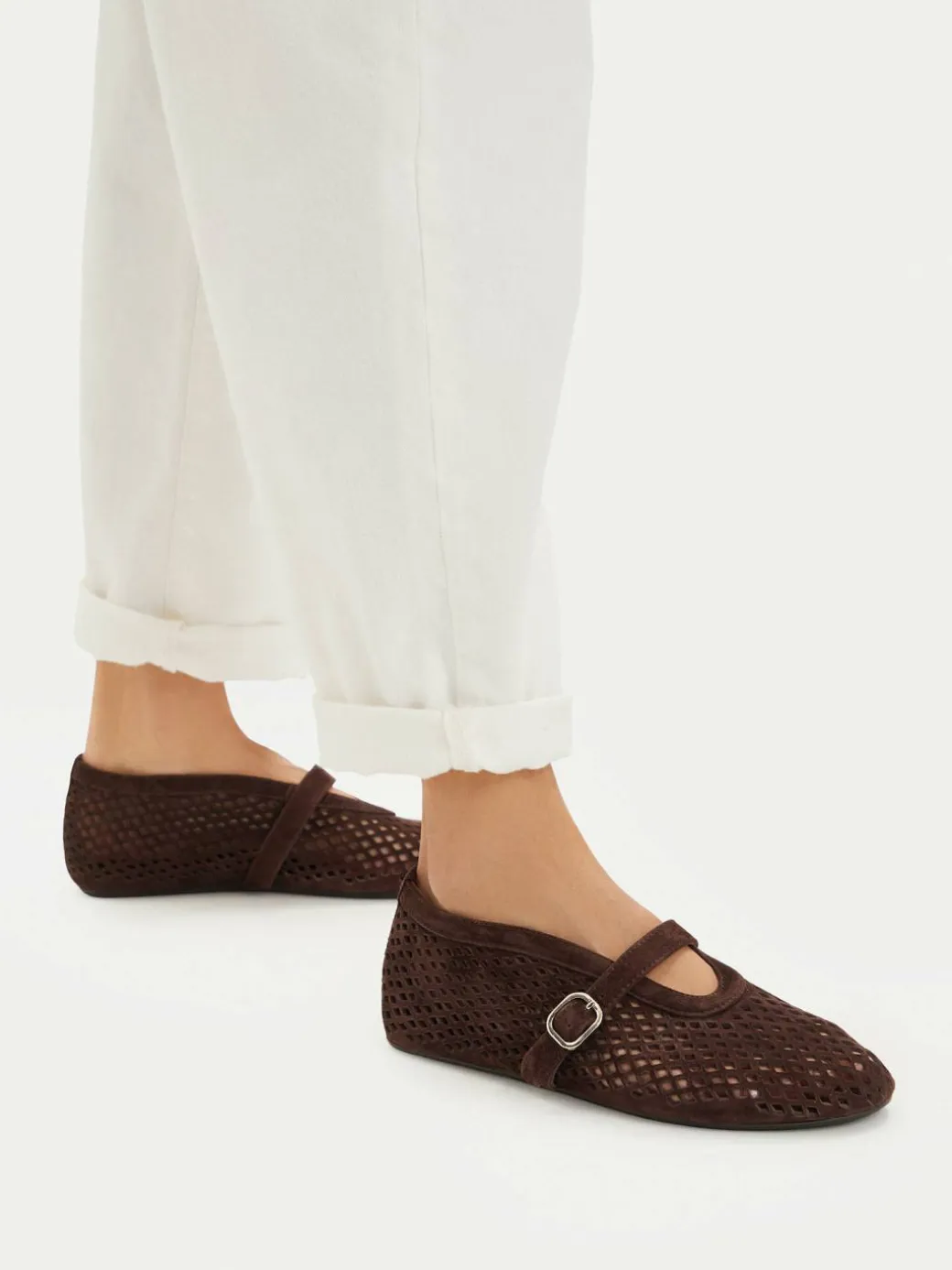 Ballerine EO-AISHA-LT516-207 Marrone scuro