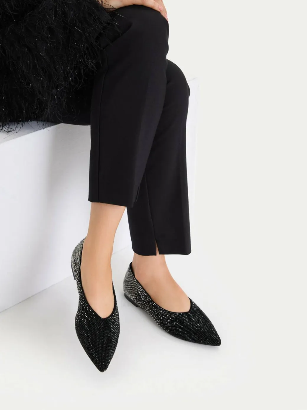Ballerine EO-NAYA-LT1408-17-1 Nero