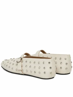 Ballerine NASTU-D005-68-5 Beige
