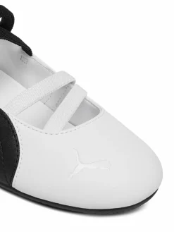 Ballerine Speedcat Ballet Lthr Wns 406144 03 Bianco