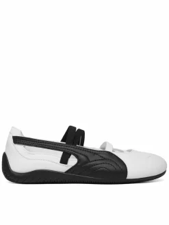 Ballerine Speedcat Ballet Lthr Wns 406144 03 Bianco