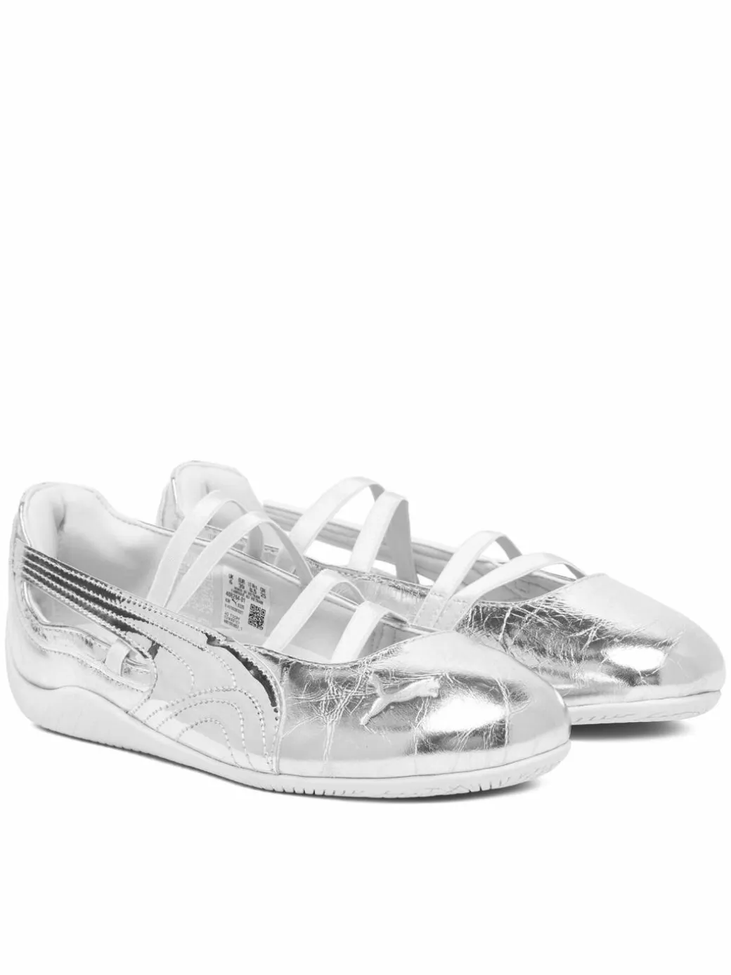 Ballerine Speedcat Ballet Lustre Wns 408264 01 Argento
