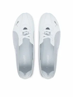 Ballerine Speedcat Ballet Nova Metallic Wns 408342 01 Bianco