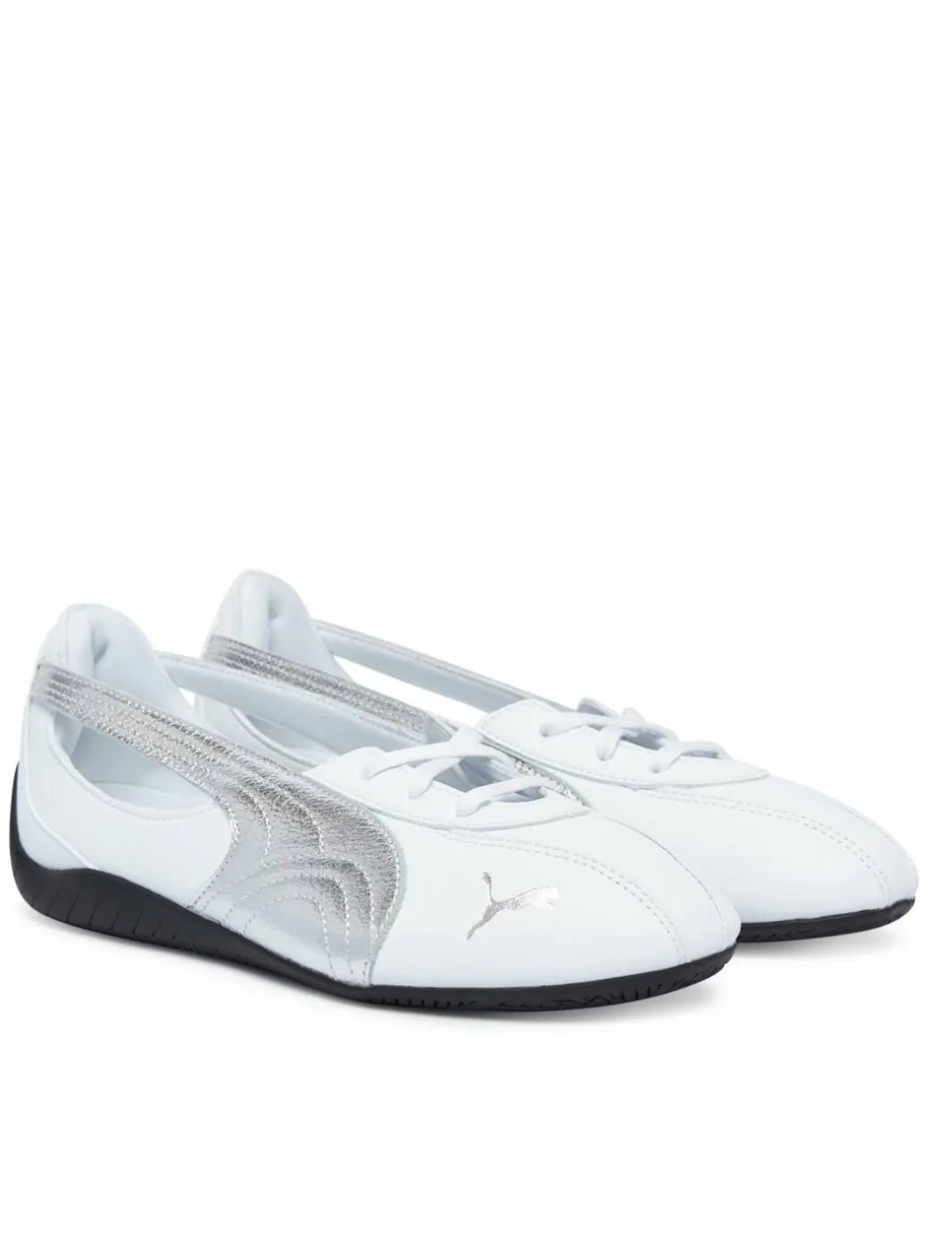 Ballerine Speedcat Ballet Nova Metallic Wns 408342 01 Bianco