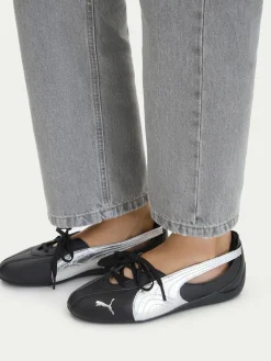 Ballerine Speedcat Ballet Nova Metallic Wns 408342 02 Nero
