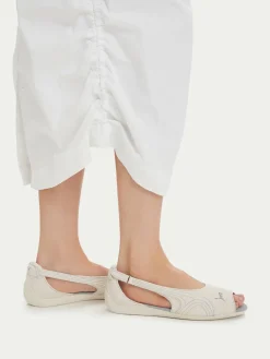 Ballerine Speedcat Sandal 404839 06 Bianco