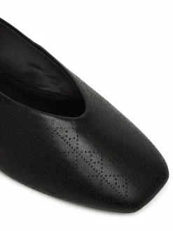 Ballerine Square Ballerina Aop Lth HW0HW02936 Nero
