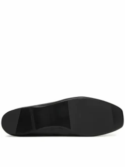 Ballerine Square Ballerina Aop Lth HW0HW02936 Nero