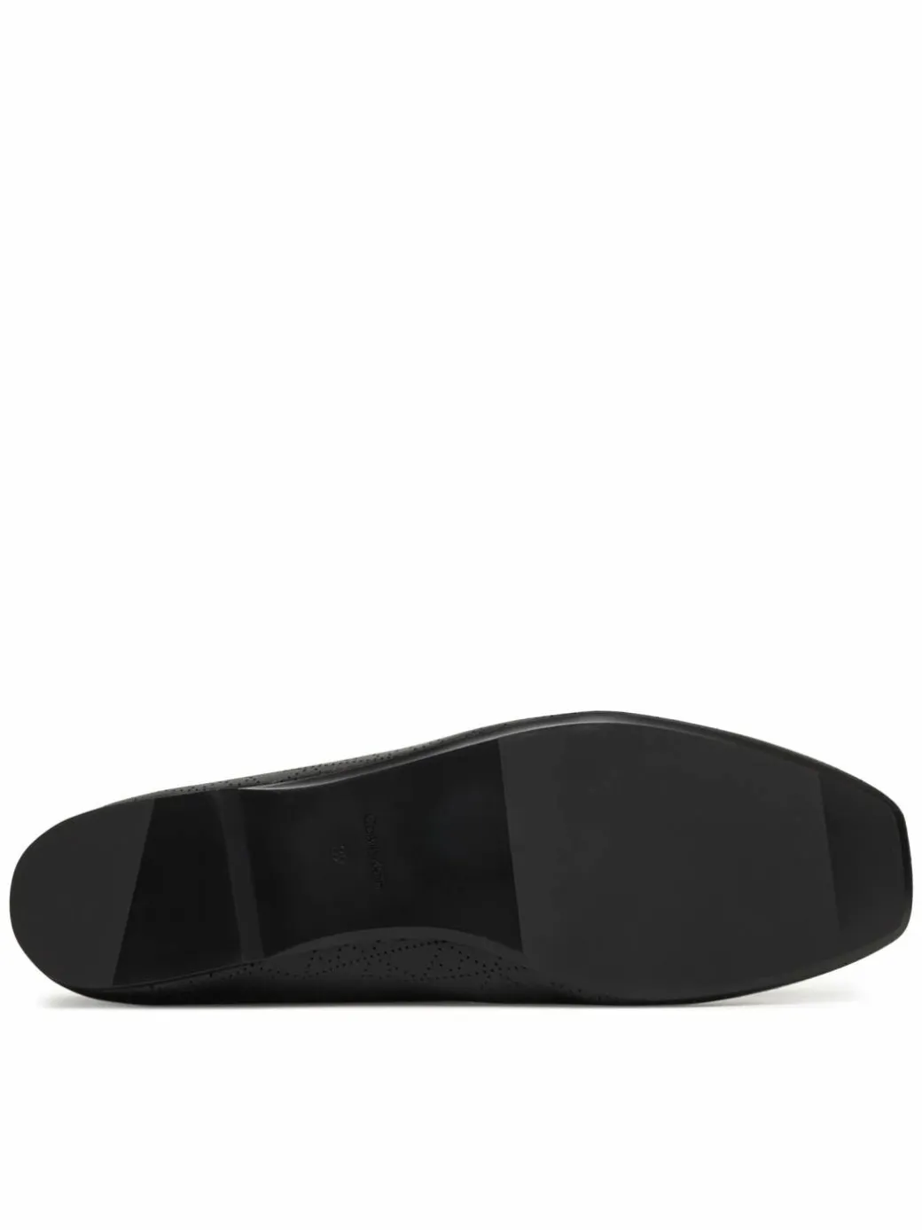 Ballerine Square Ballerina Aop Lth HW0HW02936 Nero