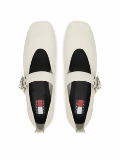 Ballerine Tjw Ballerina Buckle EN0EN03019 Bianco