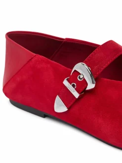 Ballerine Tjw Ballerina Suede EN0EN03067 Rosso