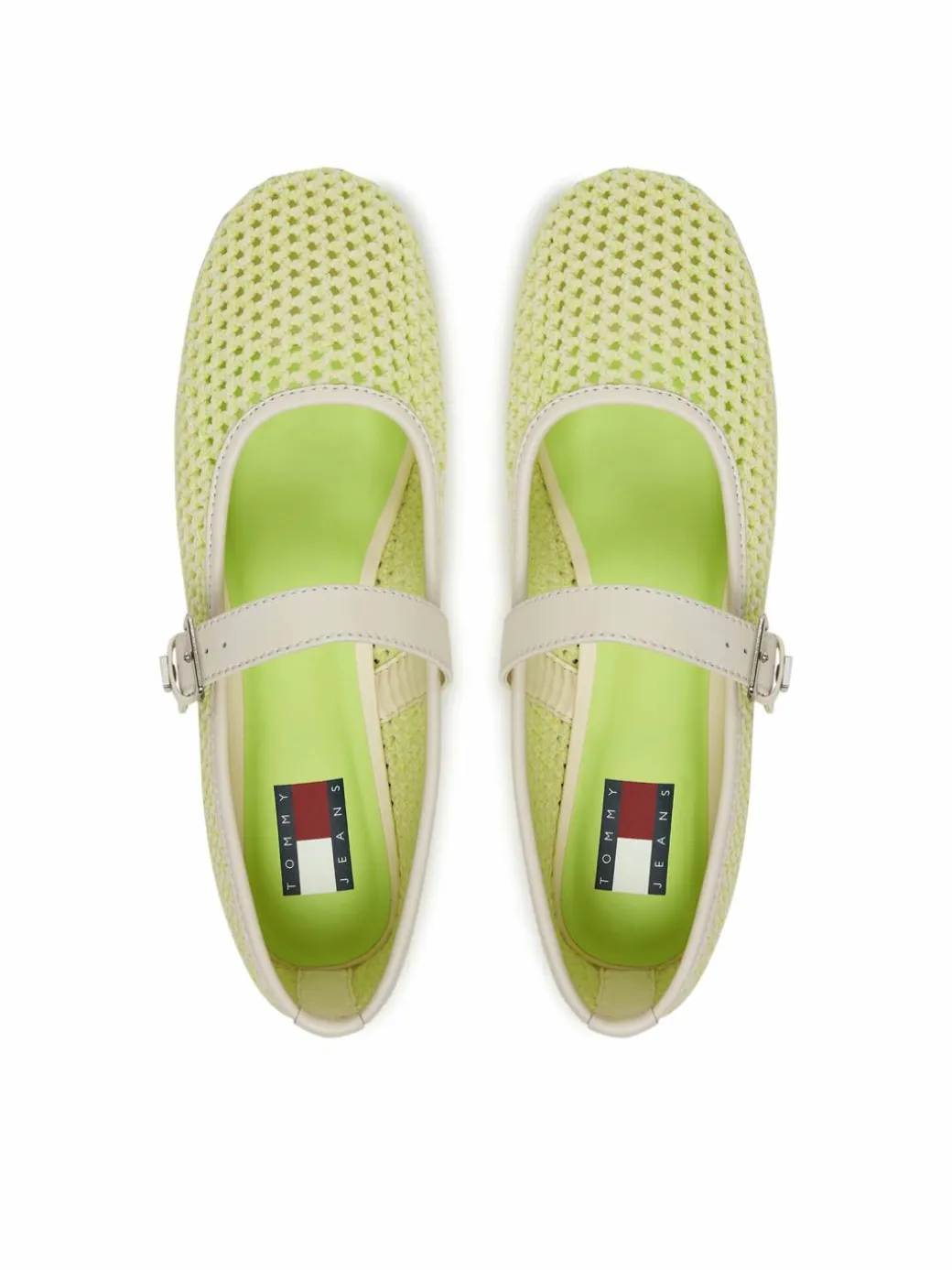Ballerine Tjw Knitted Ballerina EN0EN03030 Bianco