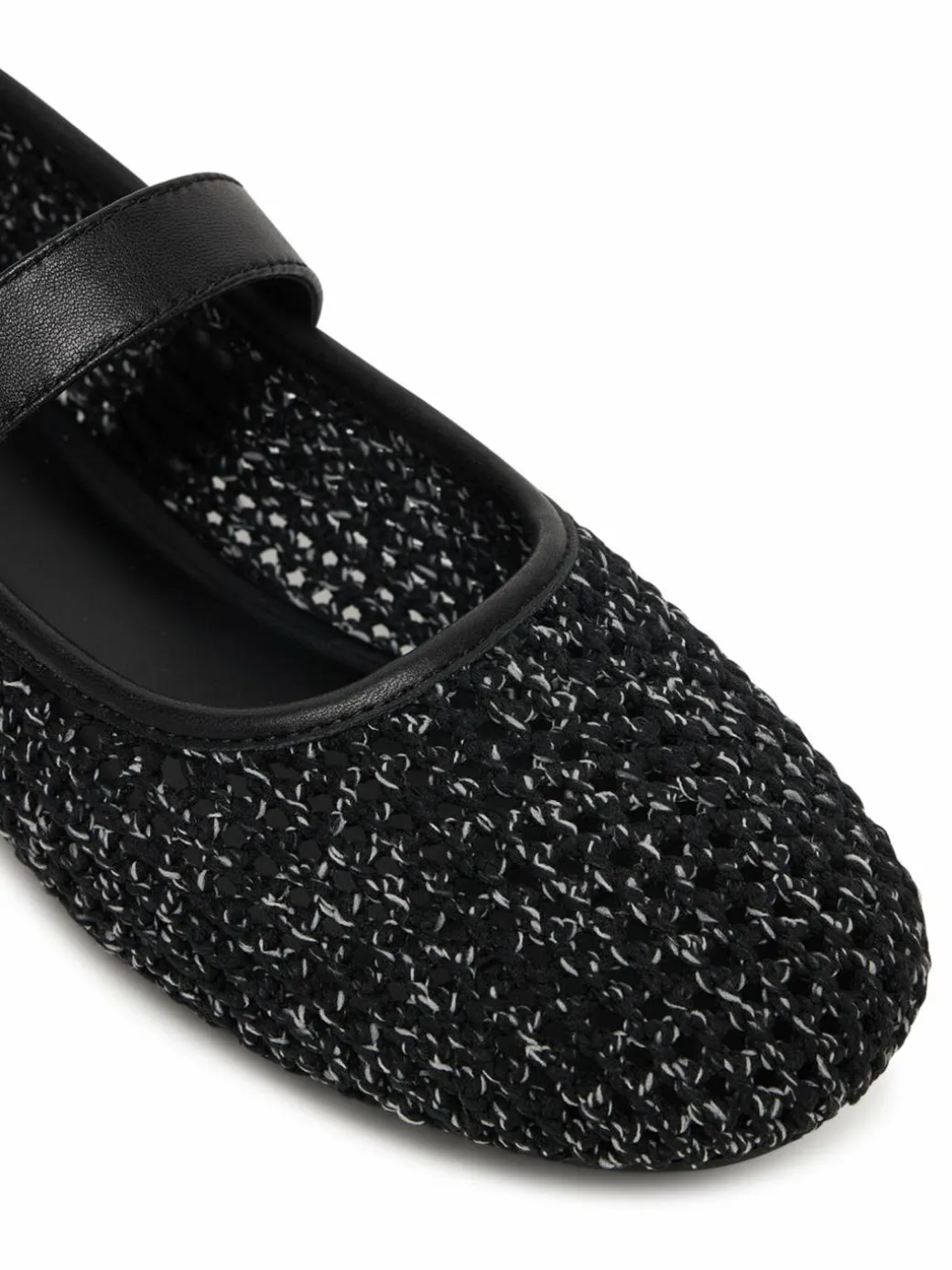 Ballerine Tjw Knitted Ballerina EN0EN03030 Nero