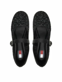 Ballerine Tjw Knitted Ballerina EN0EN03030 Nero
