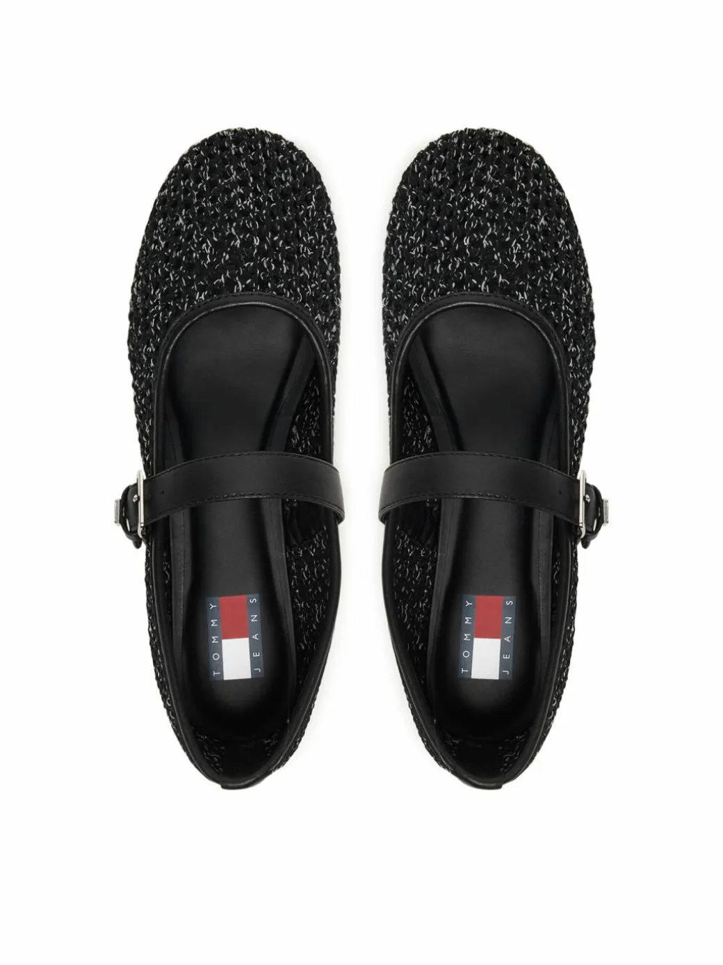 Ballerine Tjw Knitted Ballerina EN0EN03030 Nero