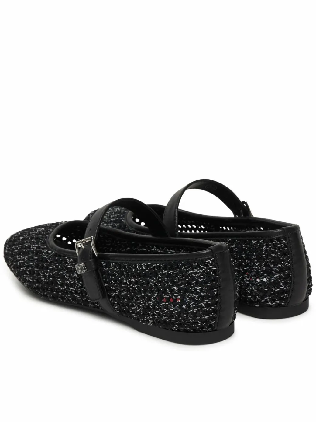Ballerine Tjw Knitted Ballerina EN0EN03030 Nero