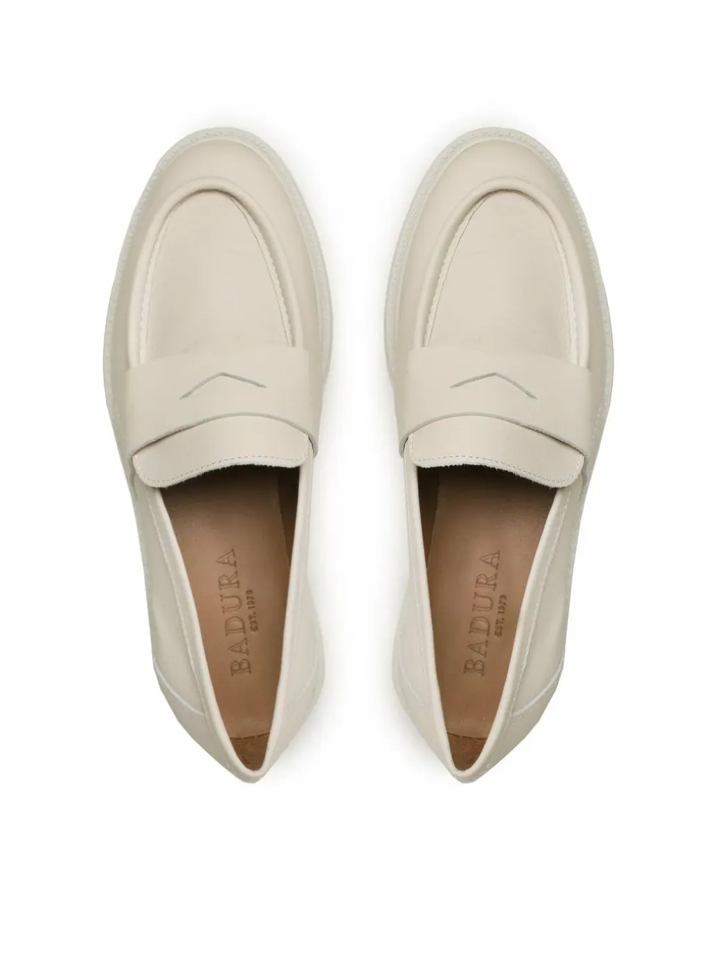 Chunky loafers AMANTEA-E23-28180N Beige
