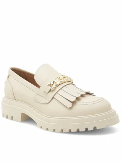 Chunky loafers ANGE-1018 Beige