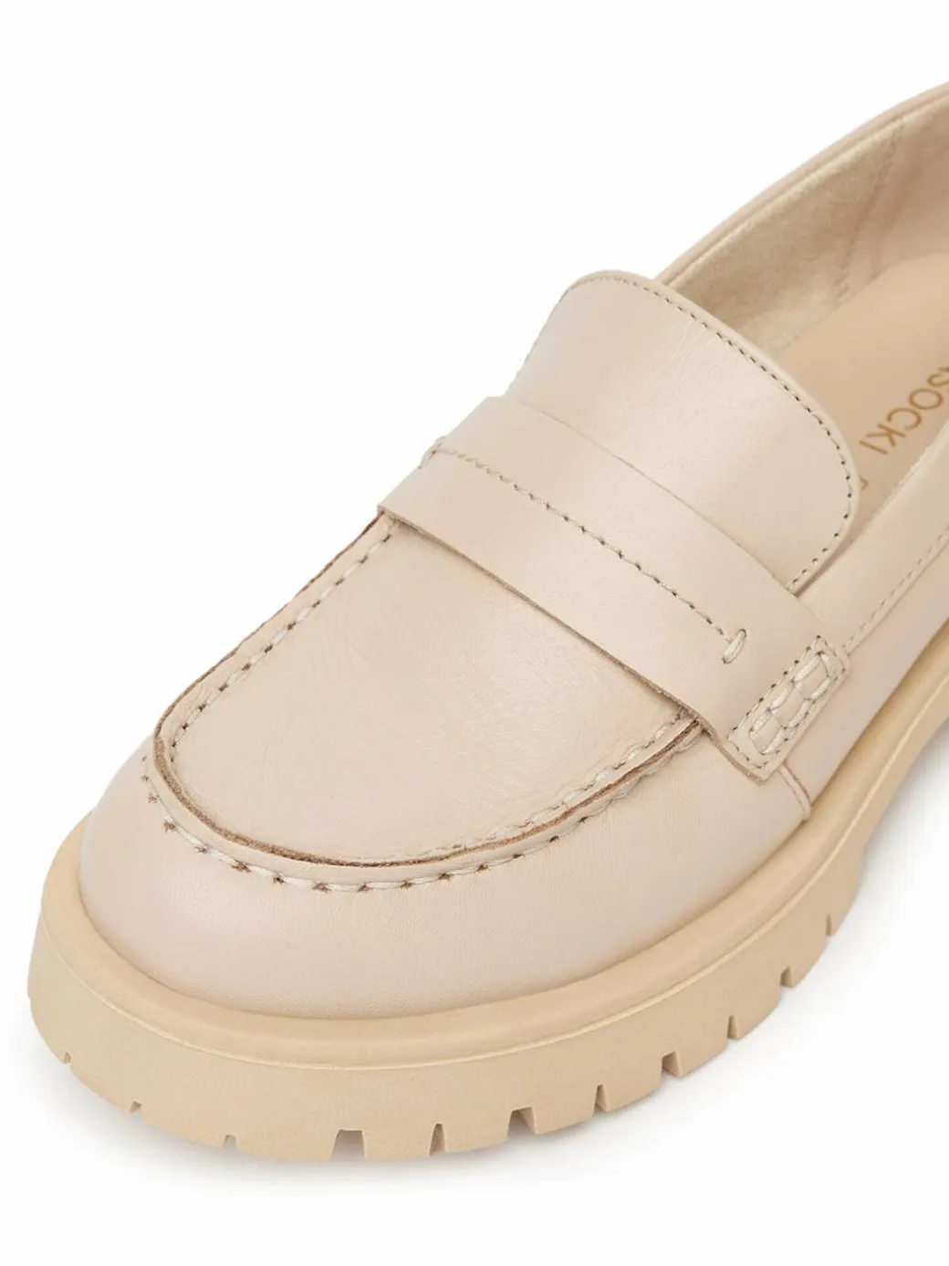Chunky loafers ARC-BEA-02 Beige