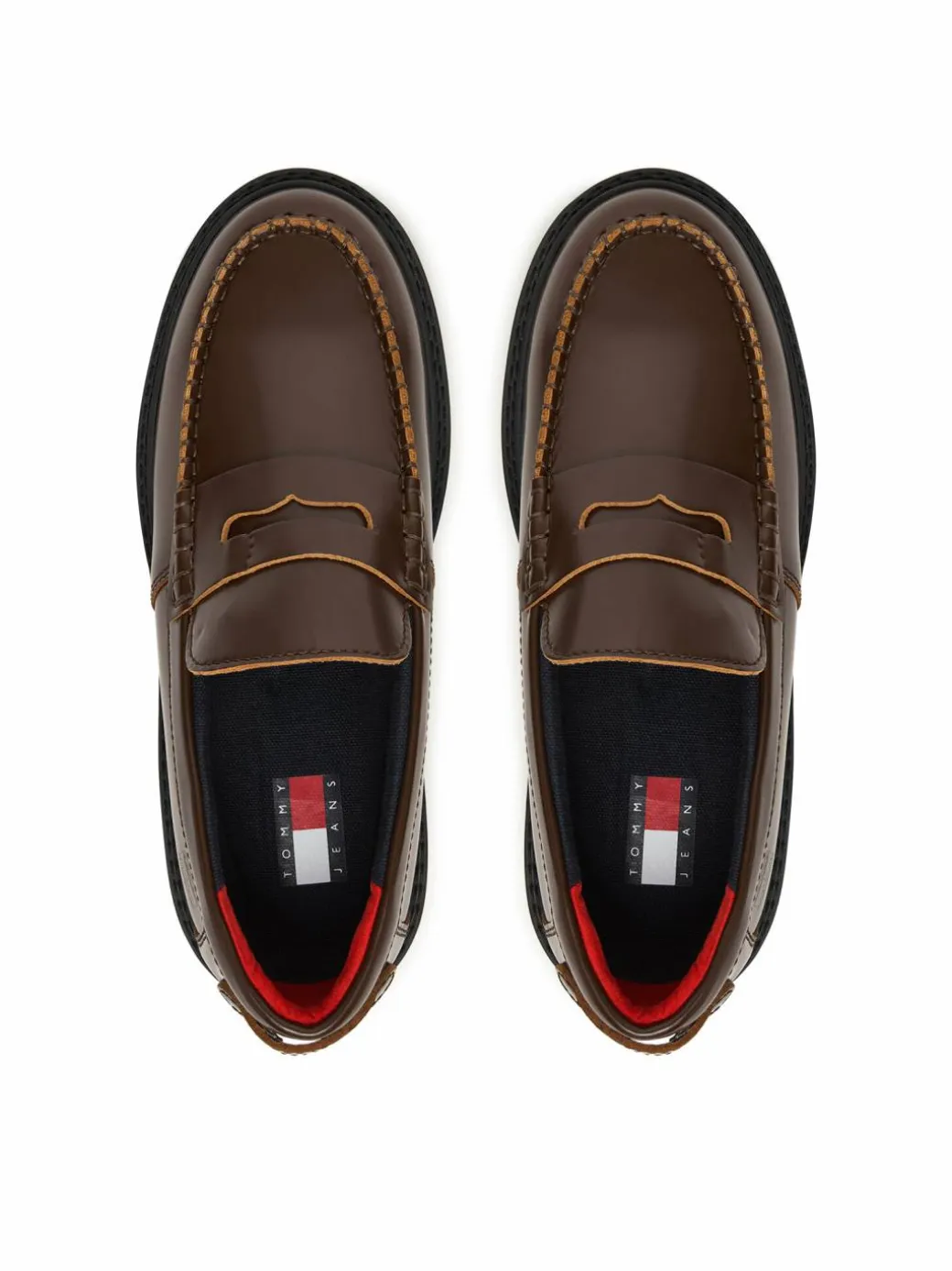 Chunky loafers Archive '01 Leather Loafer EN0EN03022 Marrone