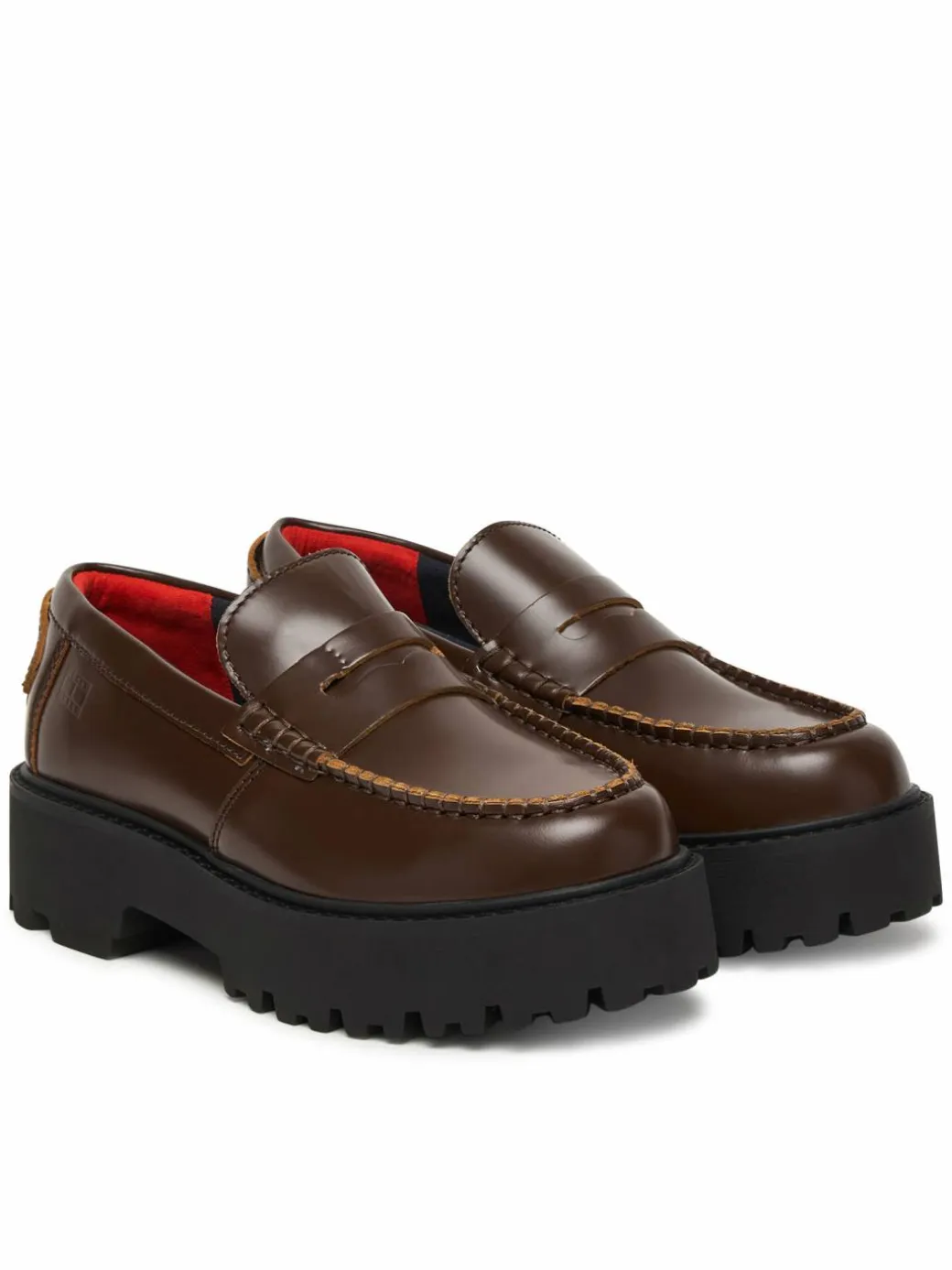 Chunky loafers Archive '01 Leather Loafer EN0EN03022 Marrone