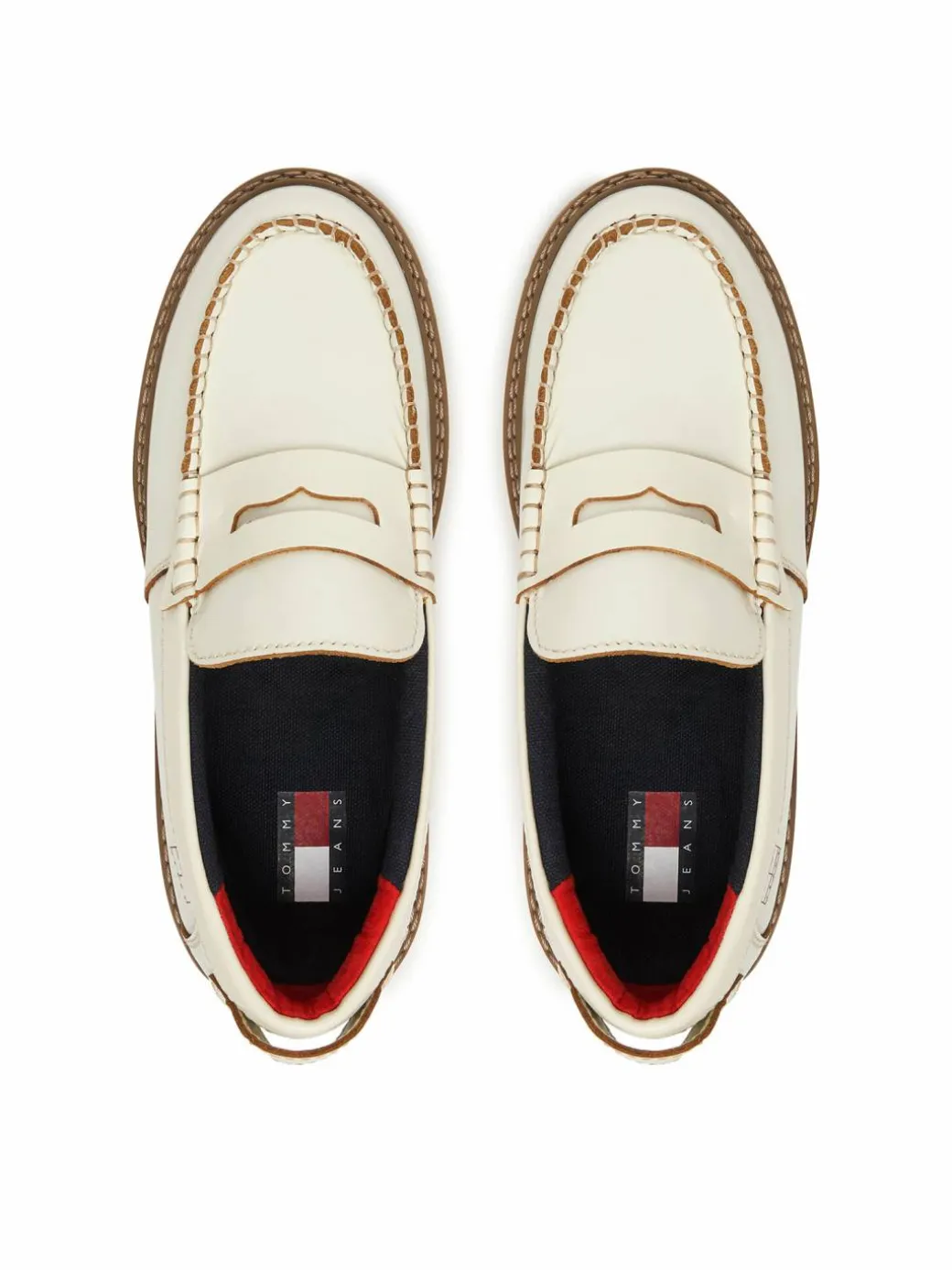 Chunky loafers Archive '01 Leather Loafer EN0EN03022 Crema