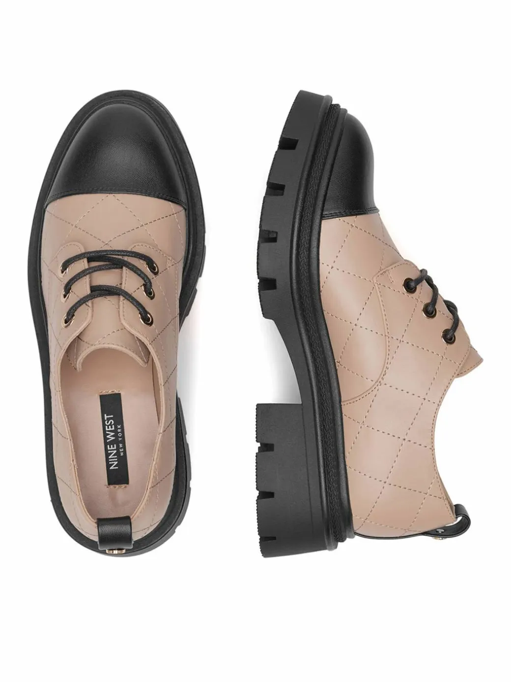 Chunky loafers 8198-1 Beige