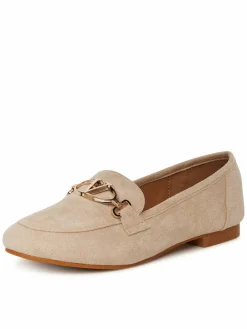 Chunky loafers 200-1 Beige