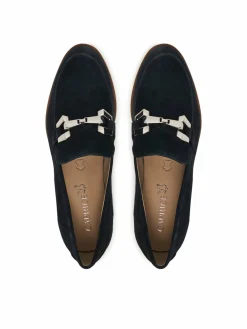 Chunky loafers 9-24202-46 Blu scuro