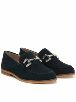 Chunky loafers 9-24202-46 Blu scuro