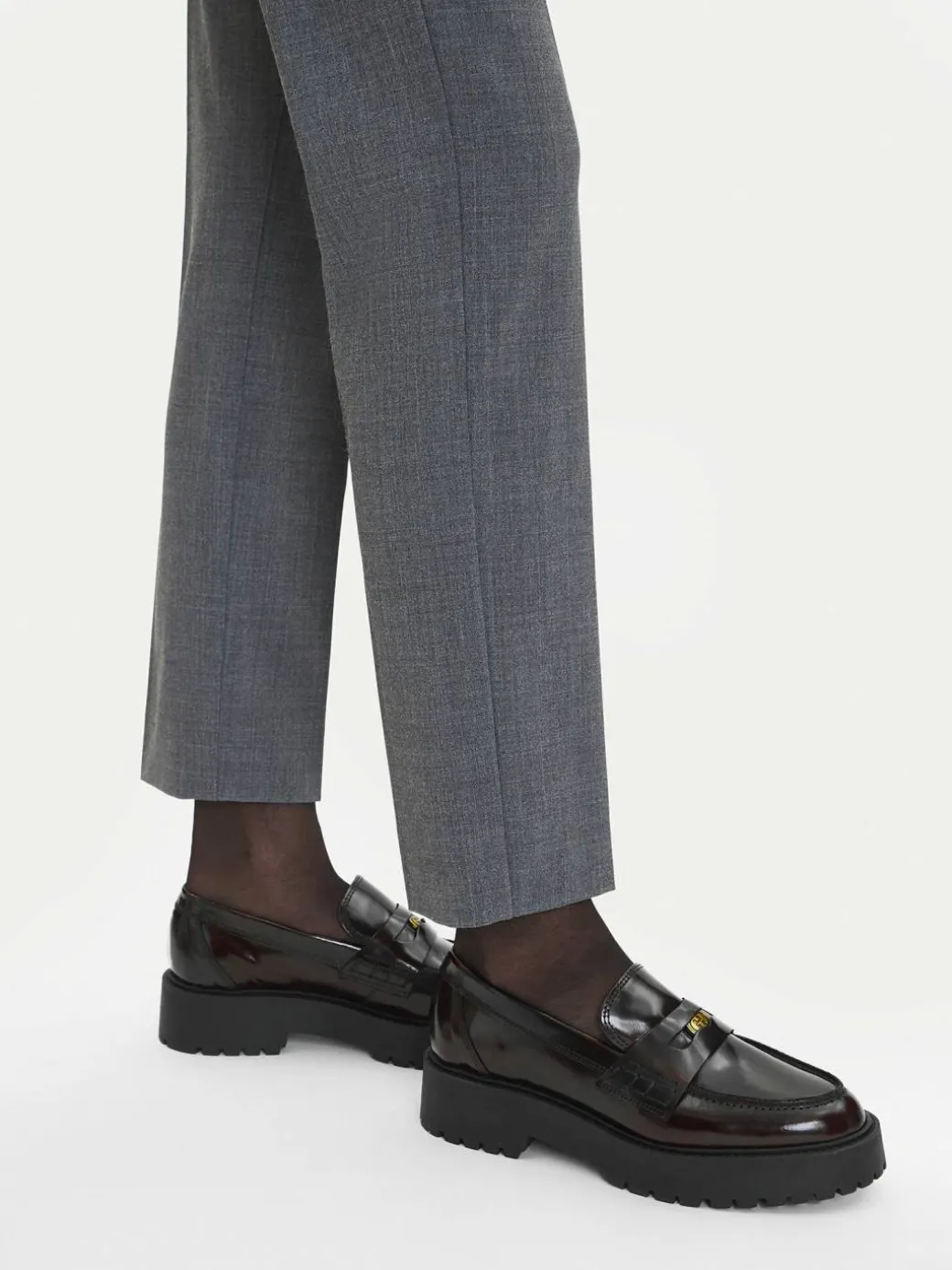 Chunky loafers C-CARRIE1 Bordeaux