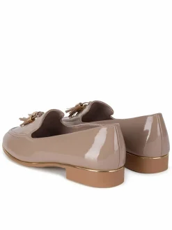Chunky loafers CD24055-1 Beige