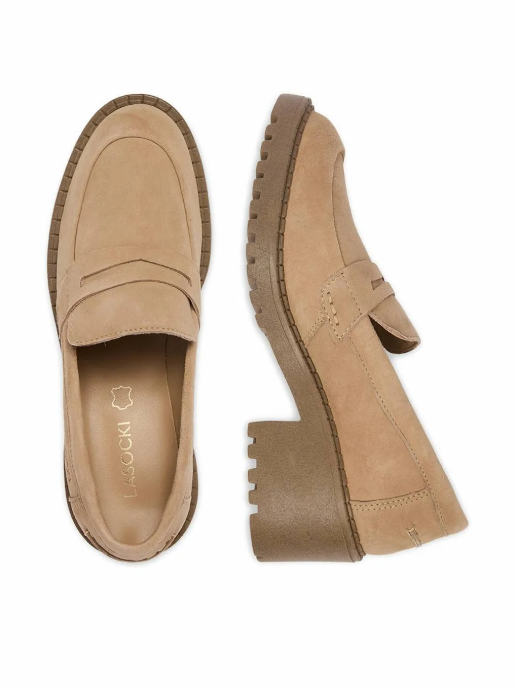 Chunky loafers CEO-WB-RONA-33 Beige