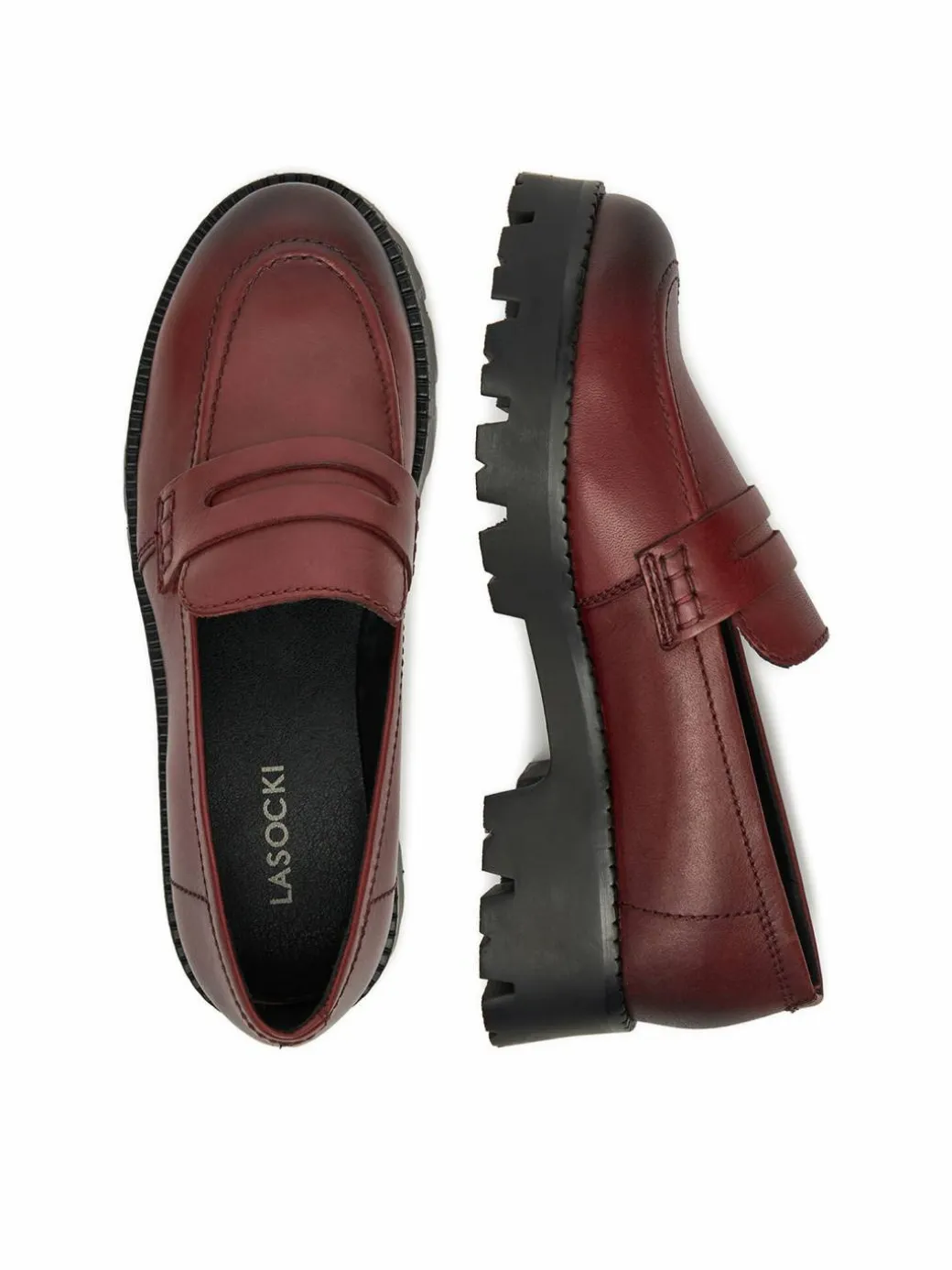 Chunky loafers CEO-WI16-780-03 Bordeaux