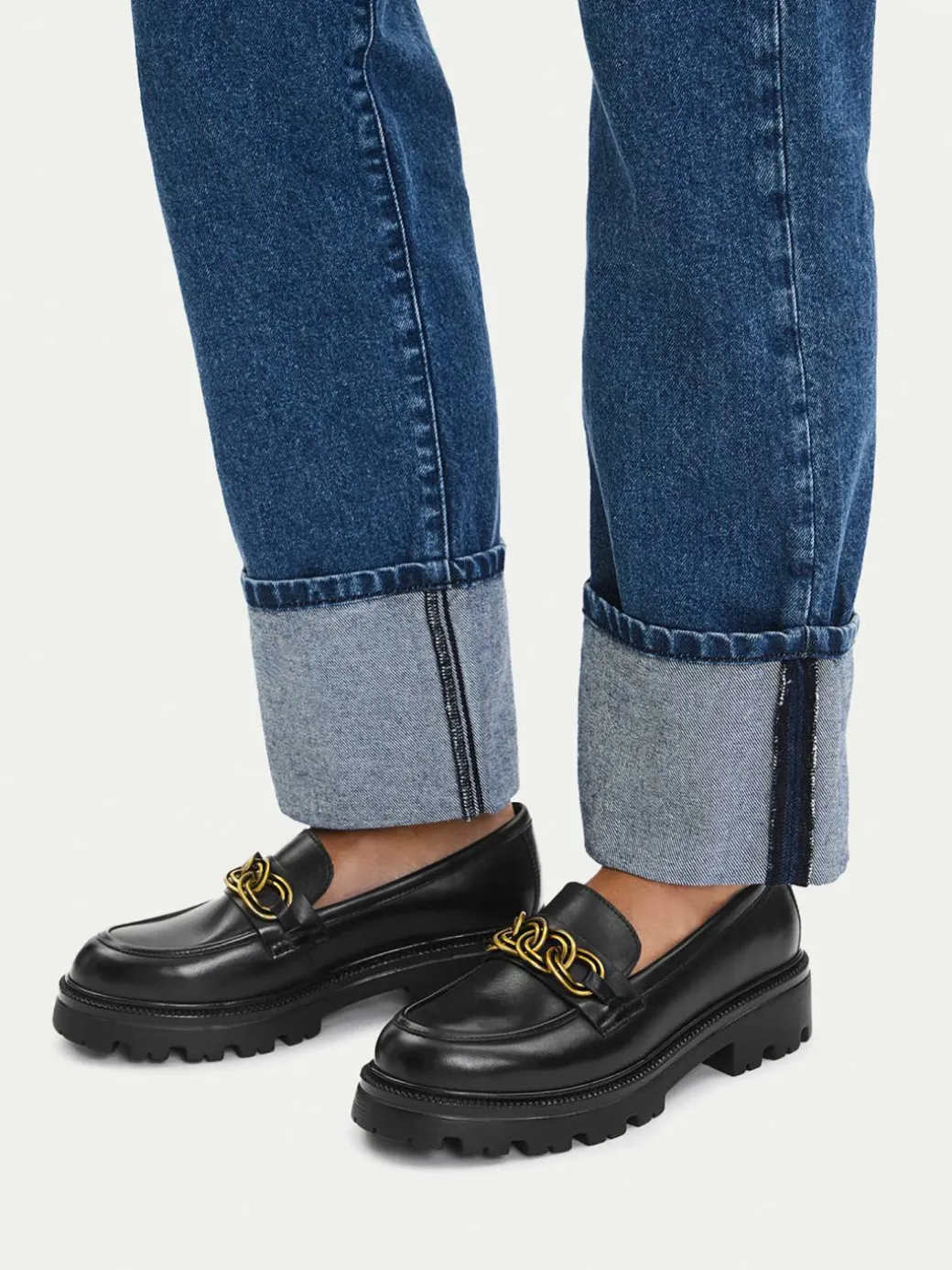 Chunky loafers CEO-WI33-CSA538-SANDY-43 Nero