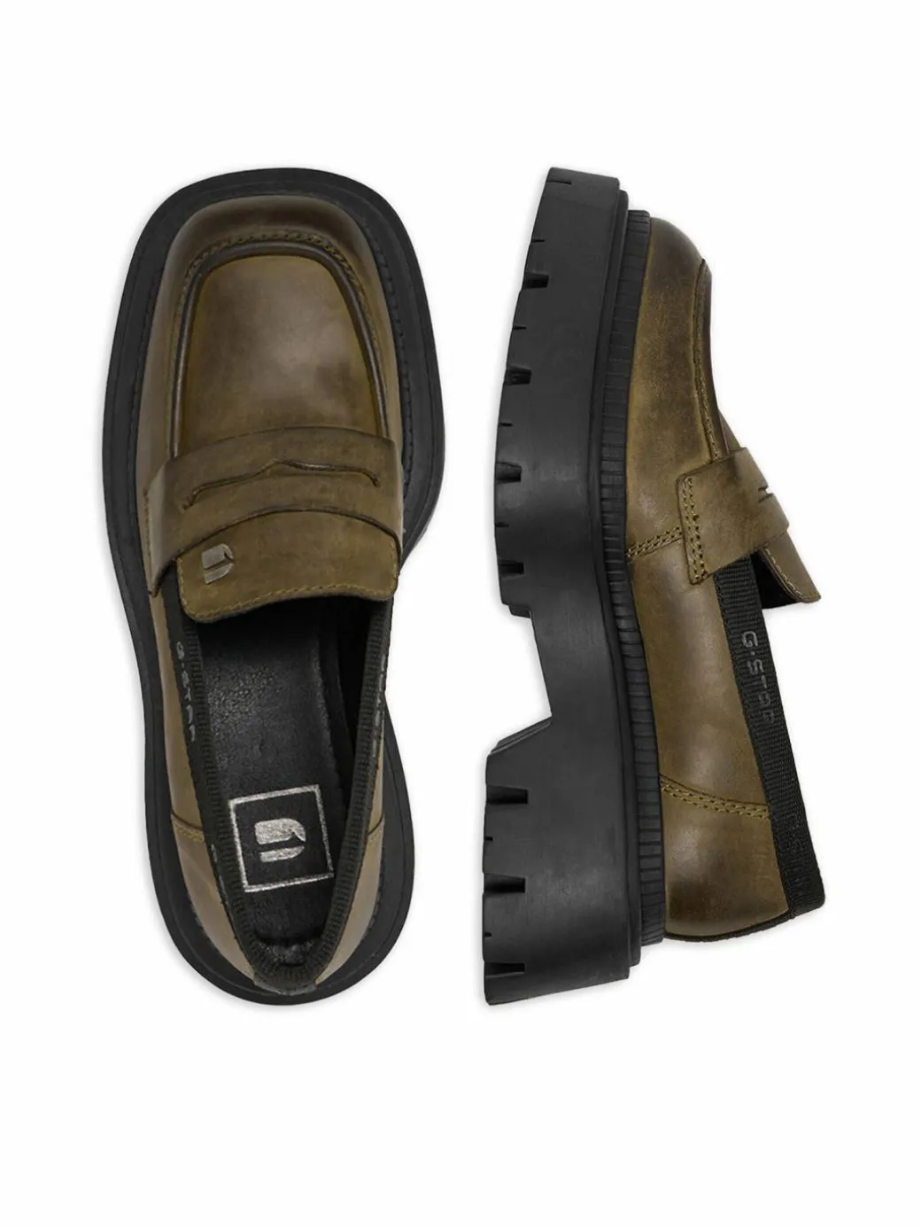 Chunky loafers CEO-WI34-JOSIA-04 Verde
