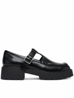 Chunky loafers Chunky Loafer Tbar Pol Lth HW0HW03046 Nero