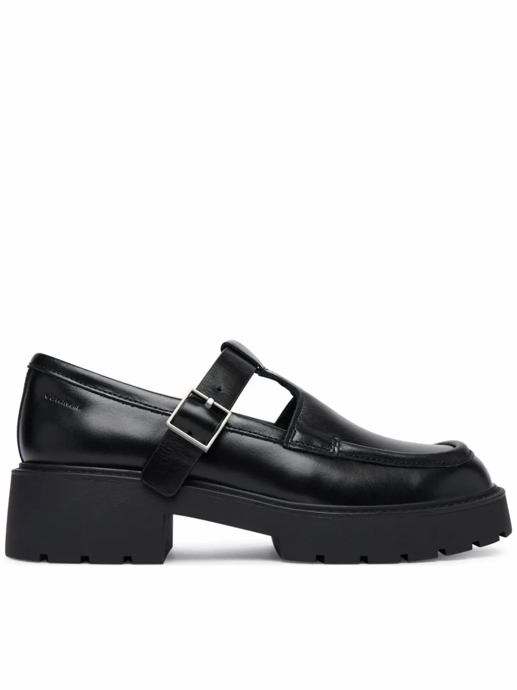 Chunky loafers Chunky Loafer Tbar Pol Lth HW0HW03046 Nero