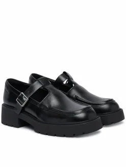 Chunky loafers Chunky Loafer Tbar Pol Lth HW0HW03046 Nero