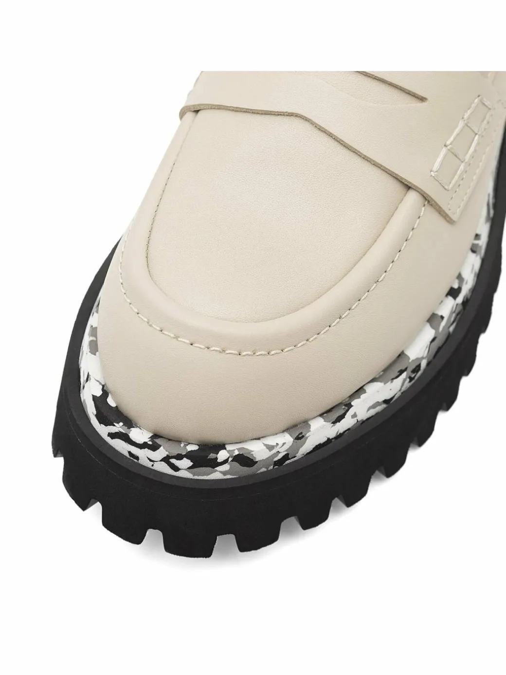 Chunky loafers CLERMONT-50102 Beige
