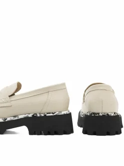 Chunky loafers CLERMONT-50102 Beige