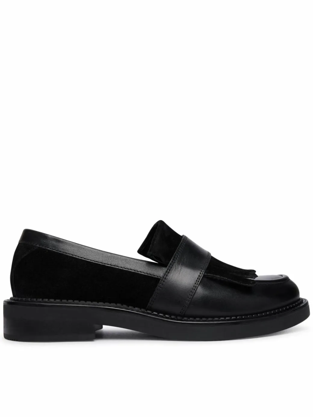 Chunky loafers D Serilda D66WYE 4323 C9999 Nero